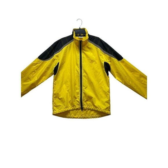 Cannondale Jacket Rain Shell Windbreaker Yellow Size Small - Picture 1 of 11